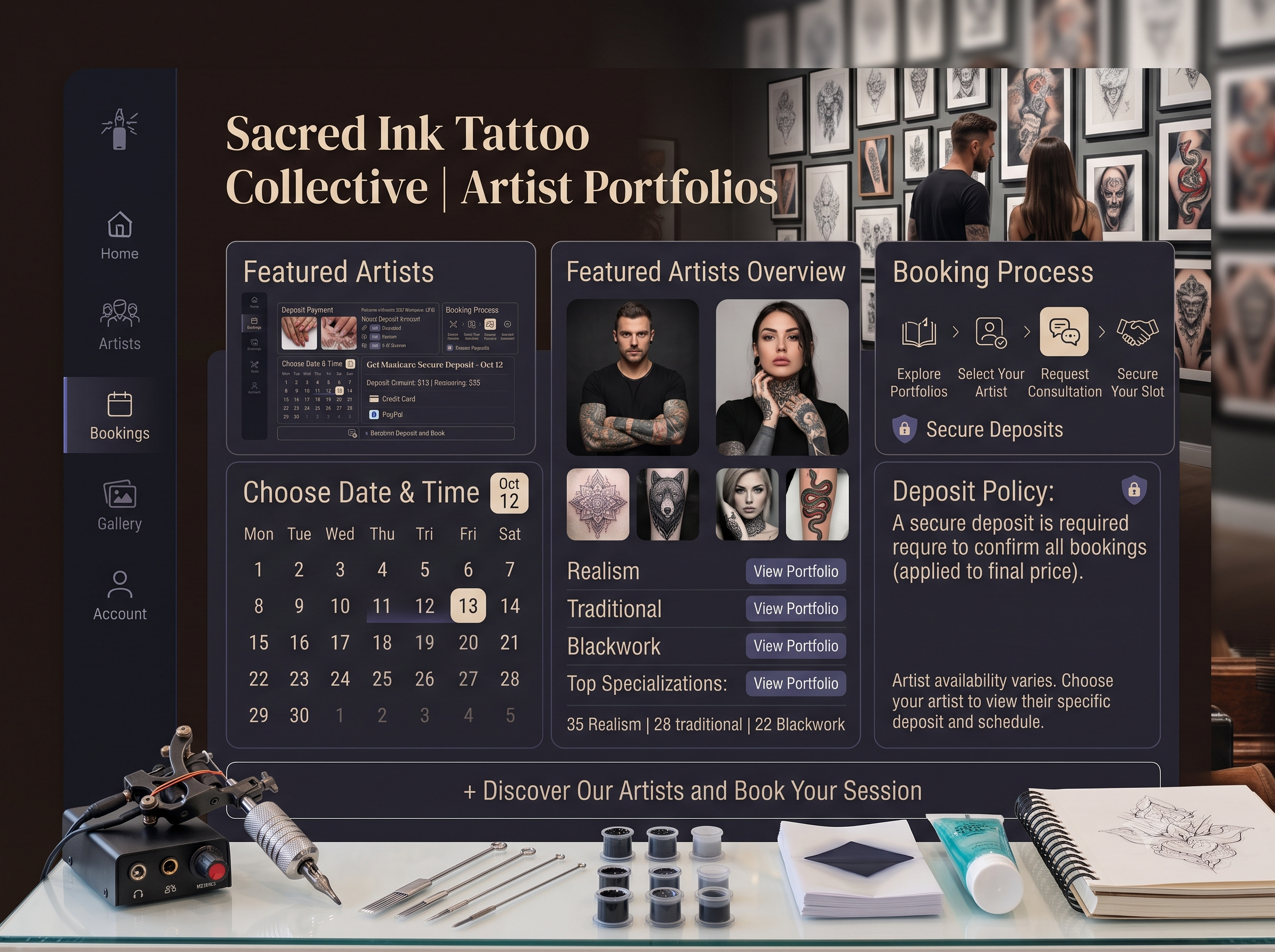 Artist Portfolios