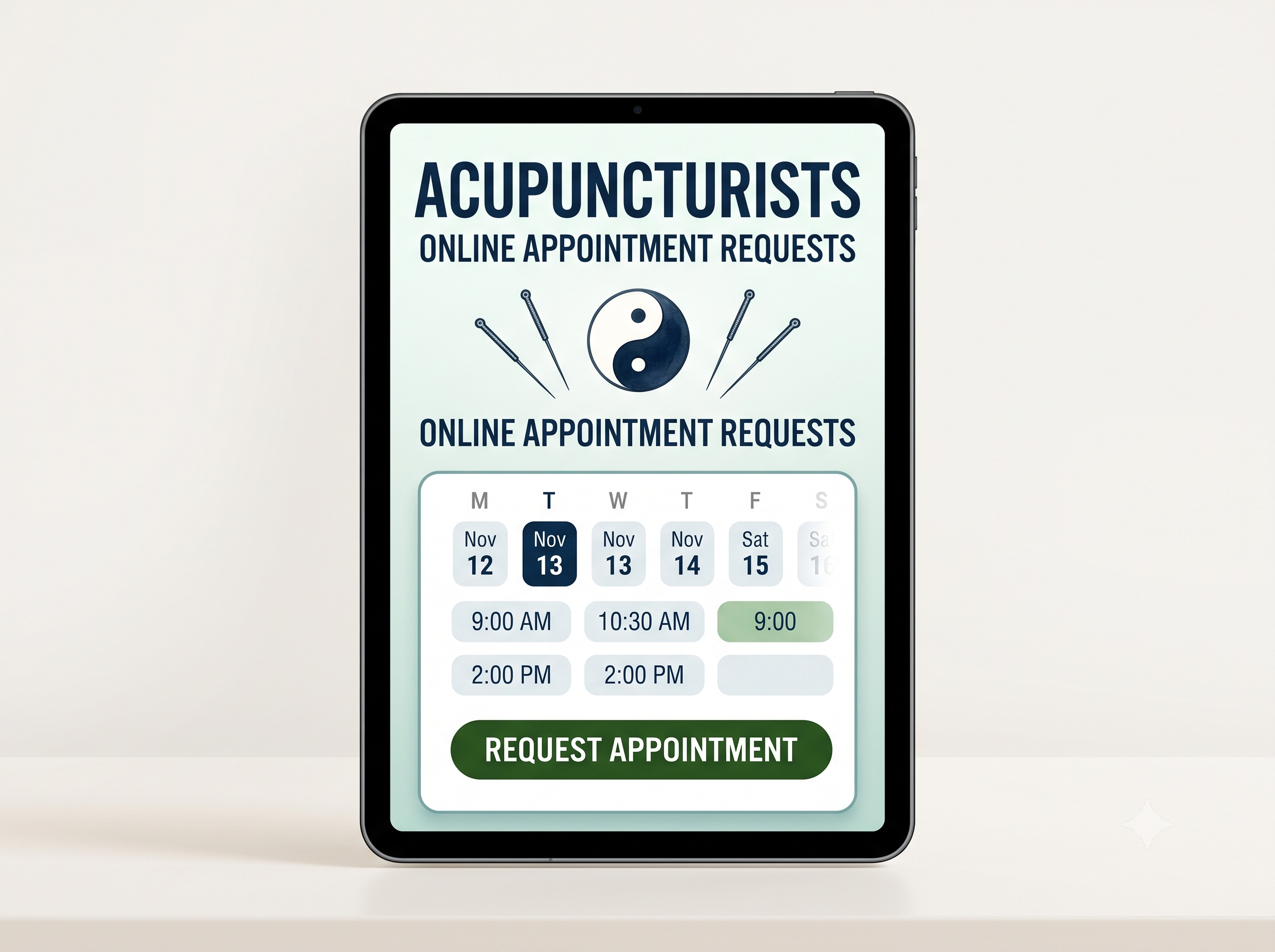 Treatment Booking Flow