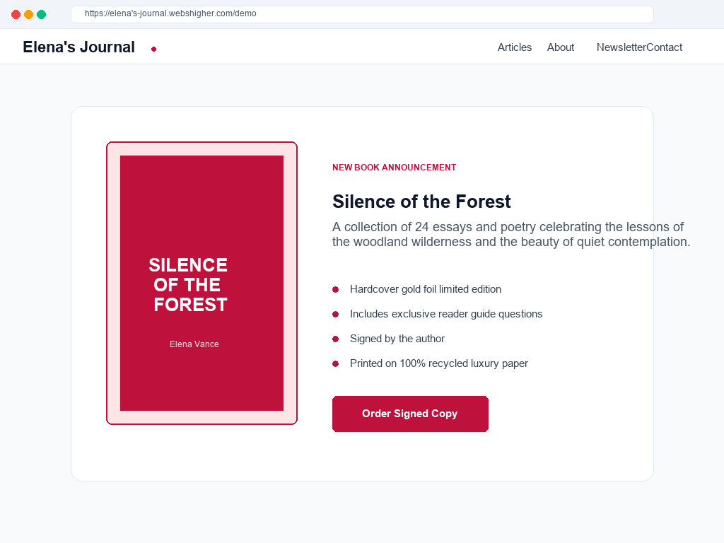 Book Announcements