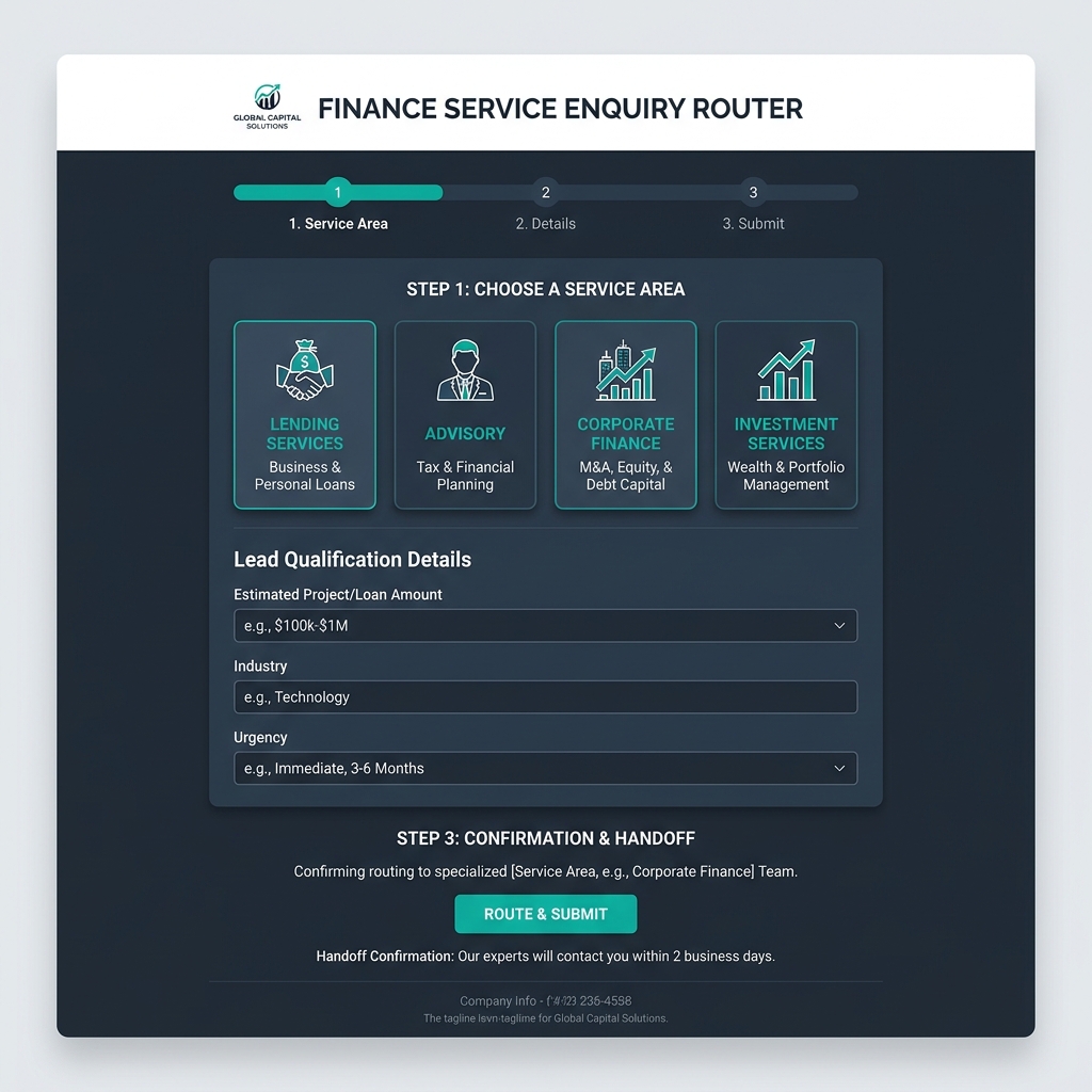 Service Enquiry Router