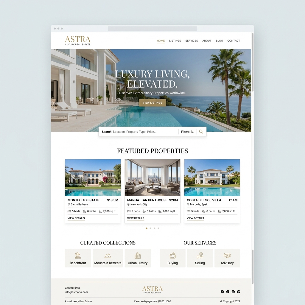 Business Template Mockup