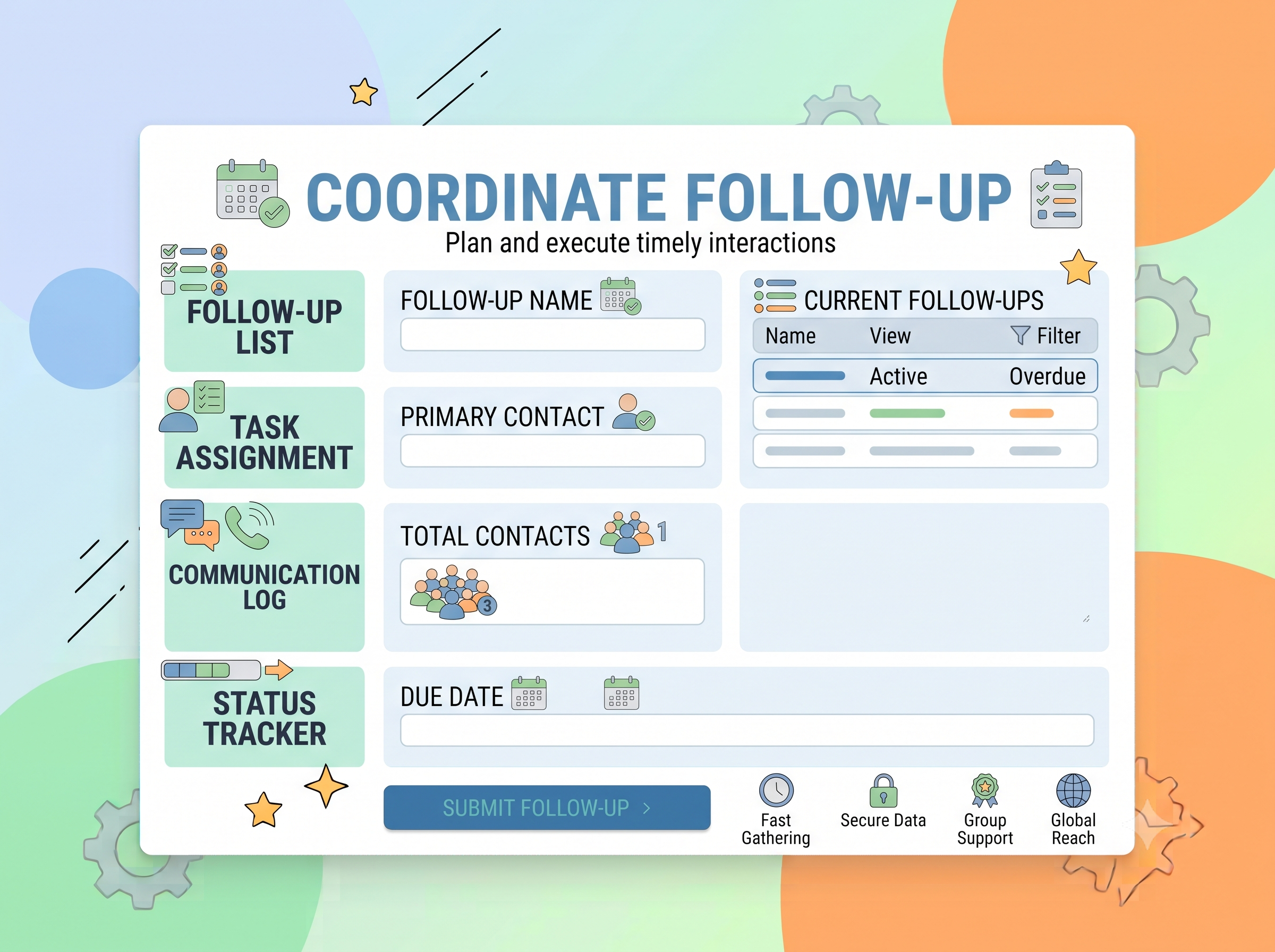 Coordinate Follow-Up