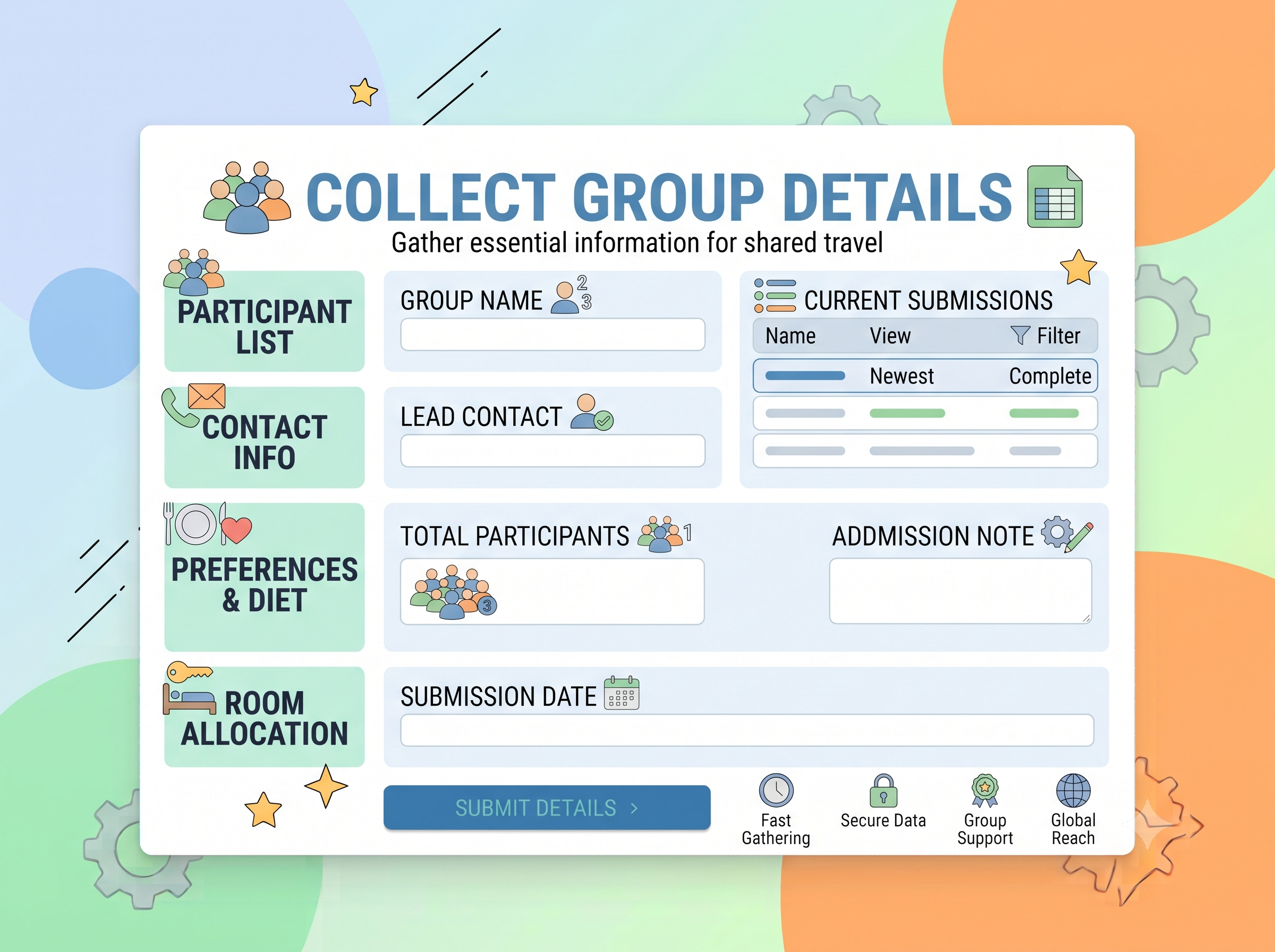 Collect Group Details