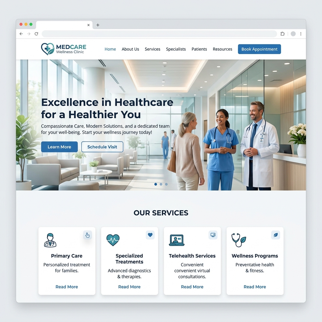 Healthcare Template Preview