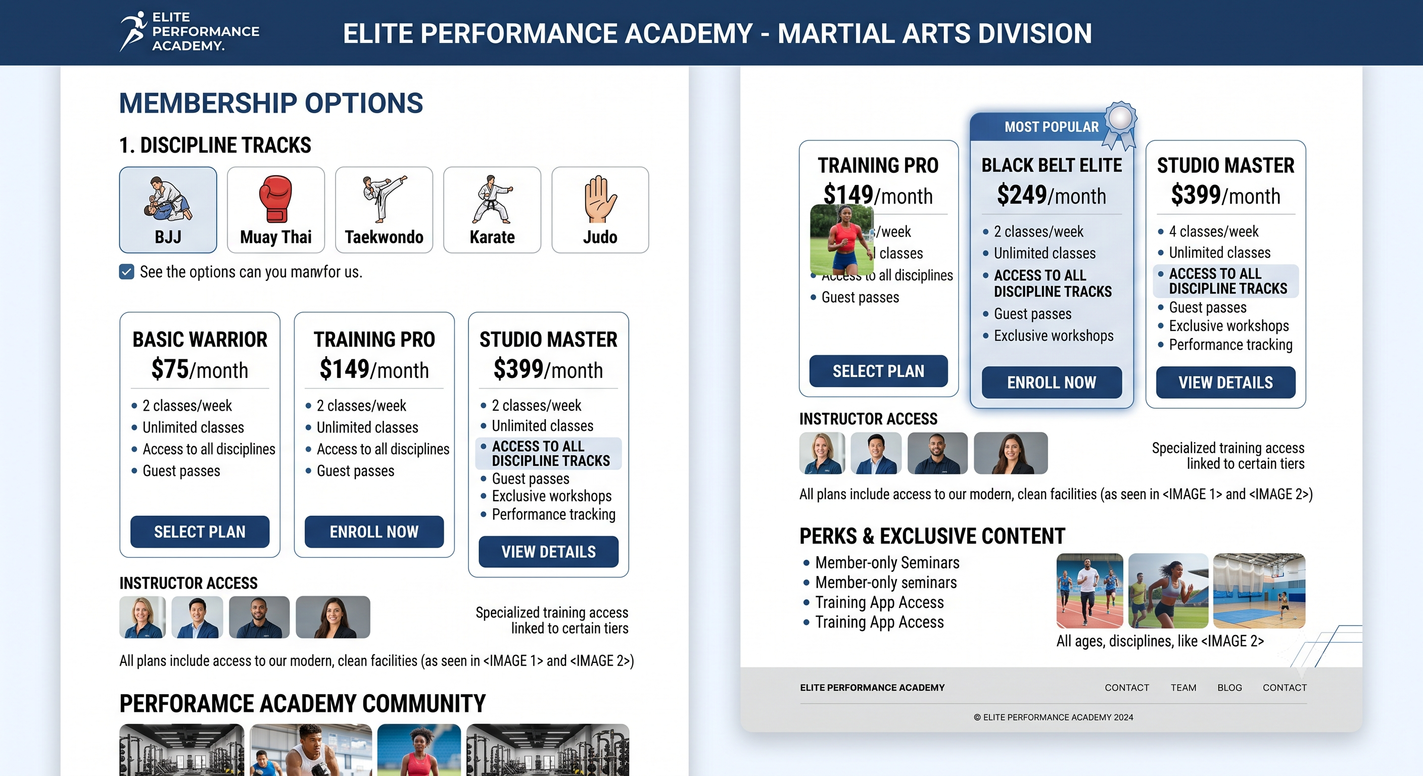 Grow your training memberships