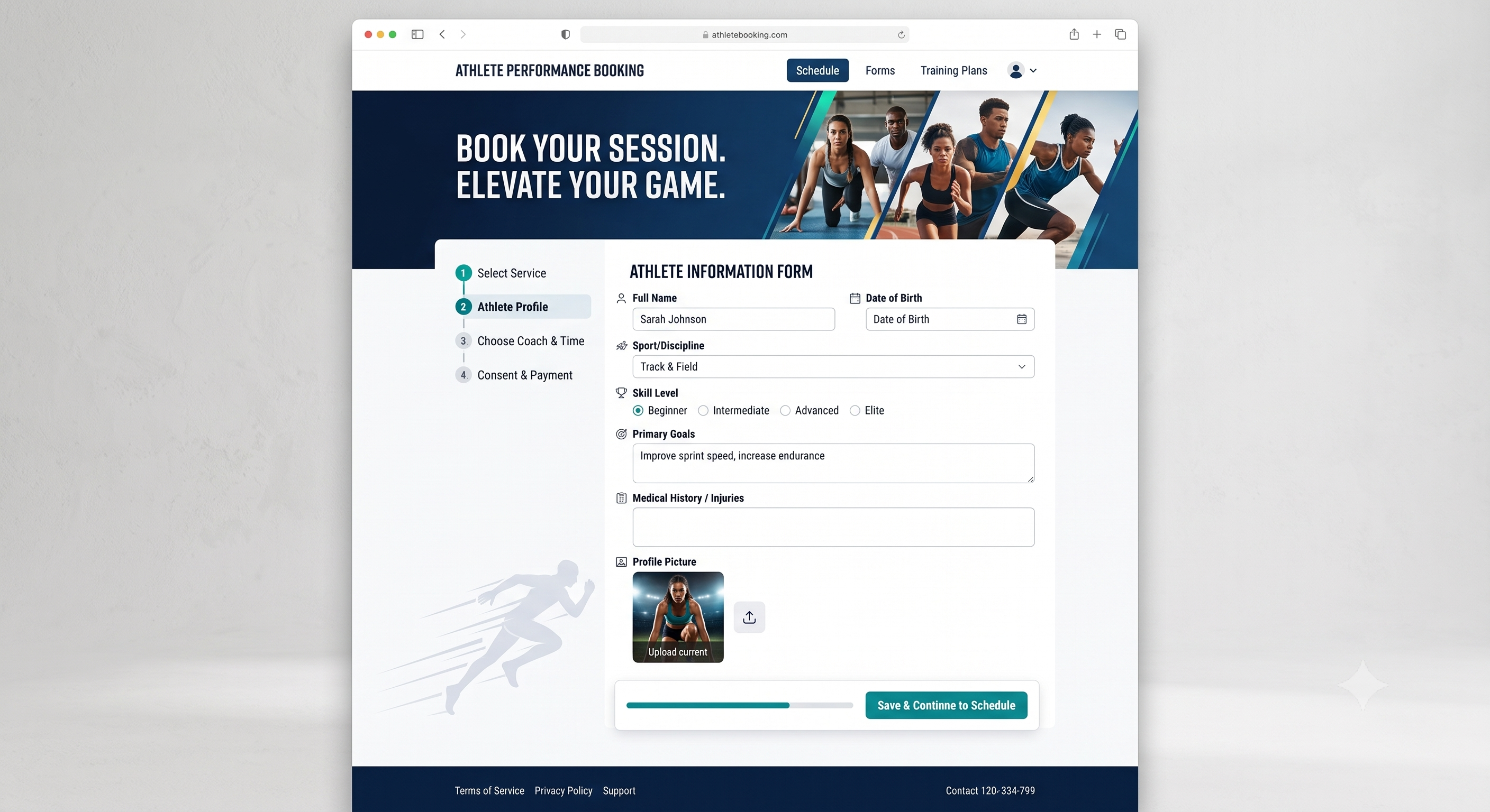 Powerful client booking