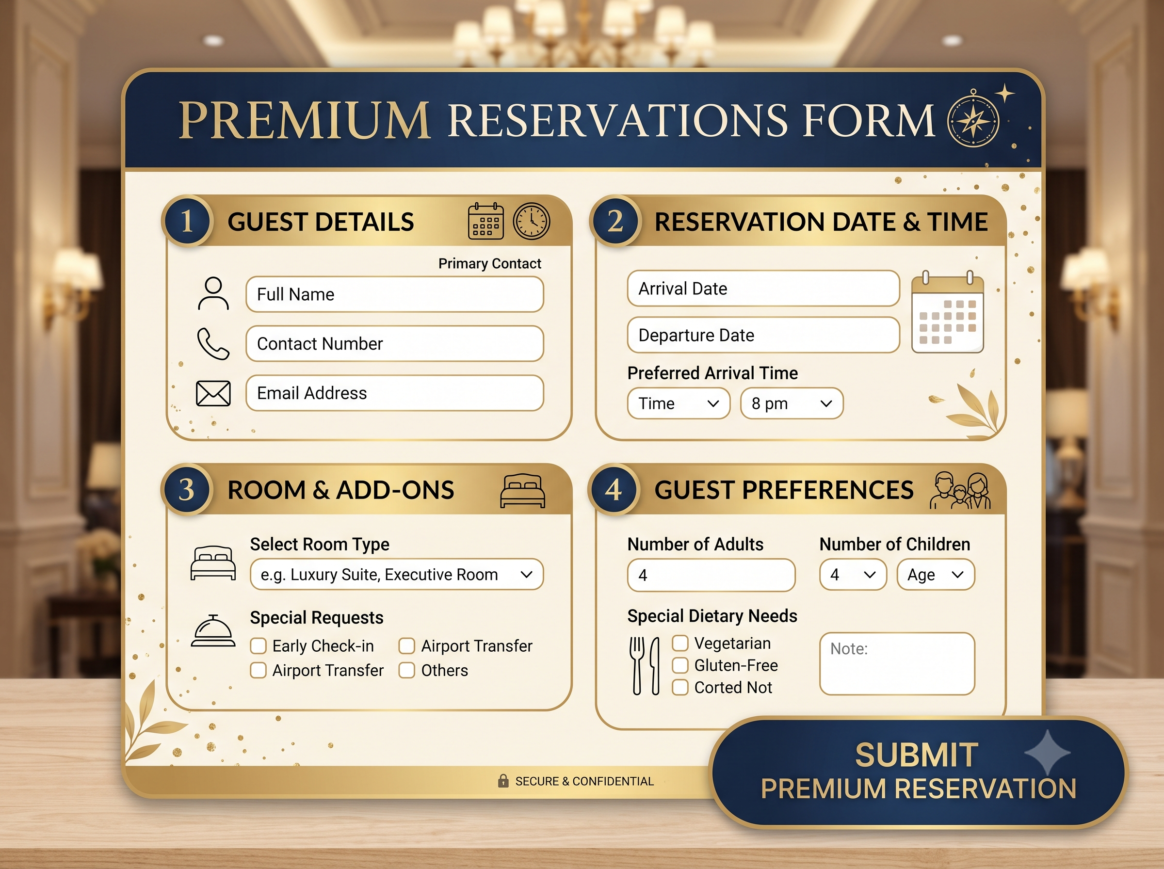 Premium reservations