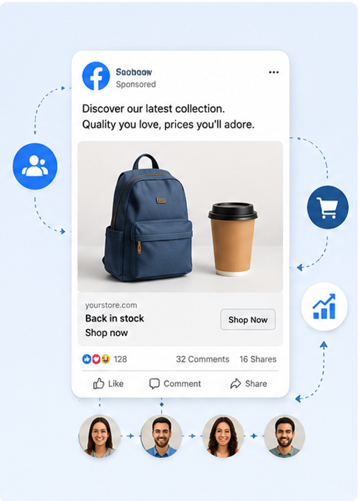 Reach more customers with social ads