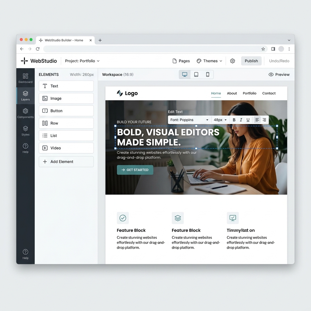 WebsHigher AI Editor
