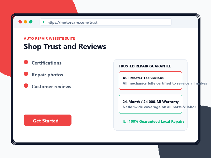 Shop Trust and Reviews