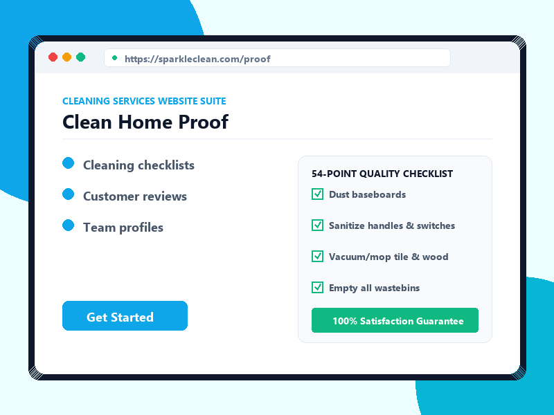 Clean Home Proof