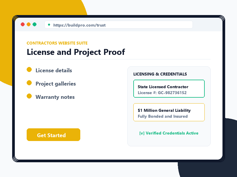License and Proof
