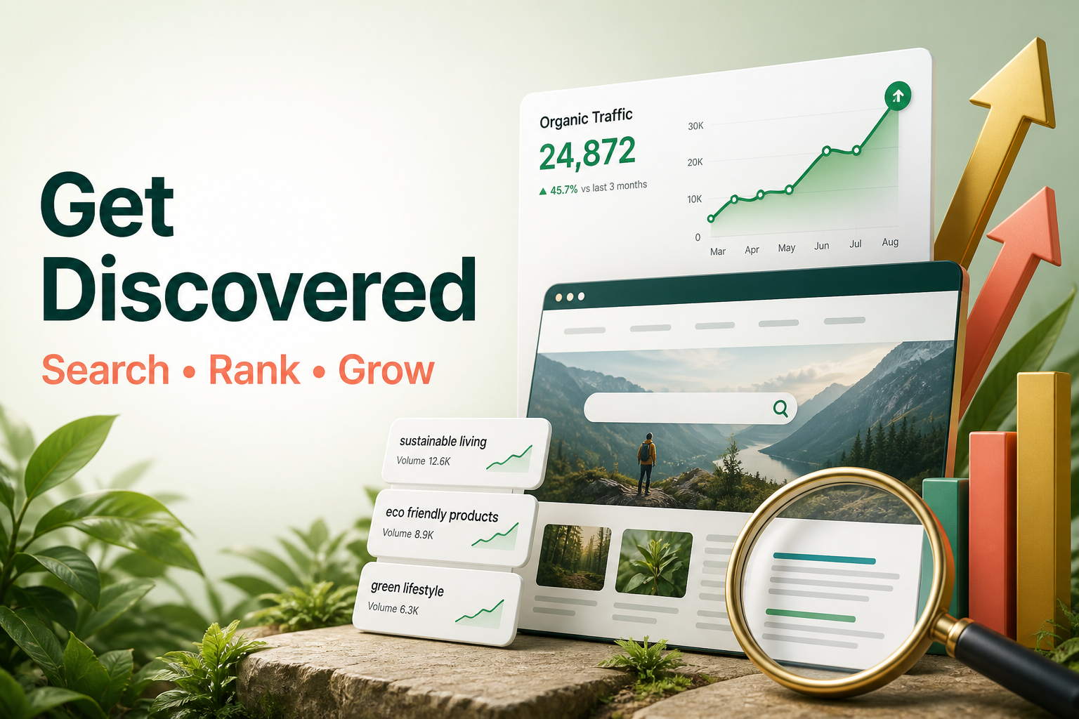 SEO discovery and organic traffic growth tools