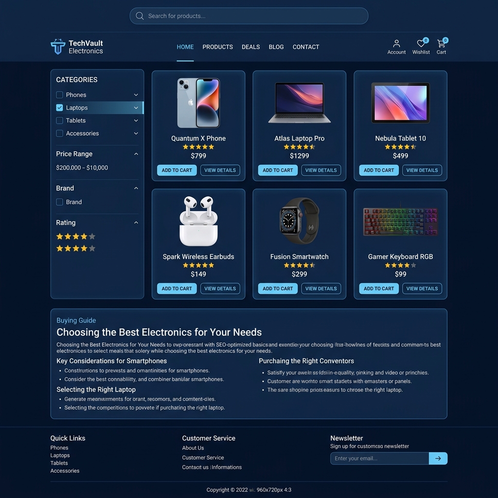 Search-Ready Category Content