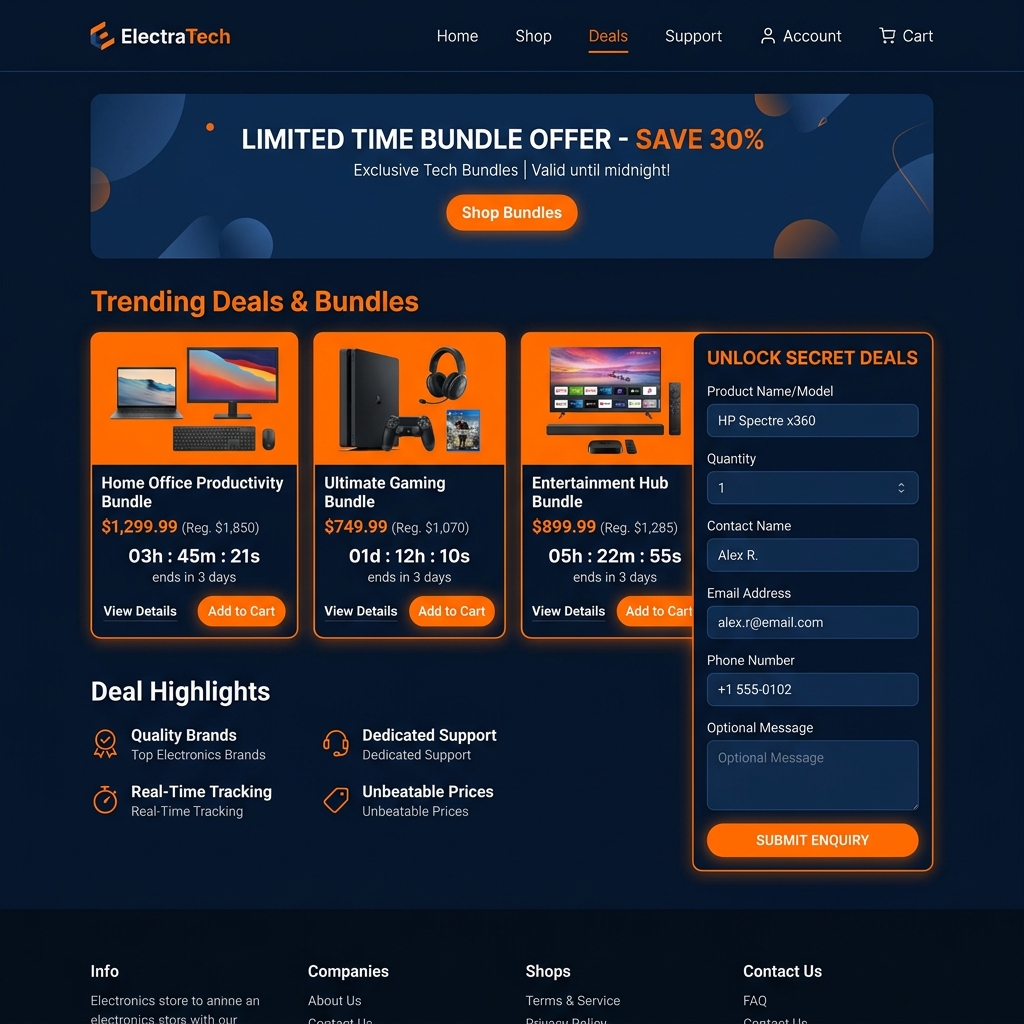 Offer & Enquiry Paths