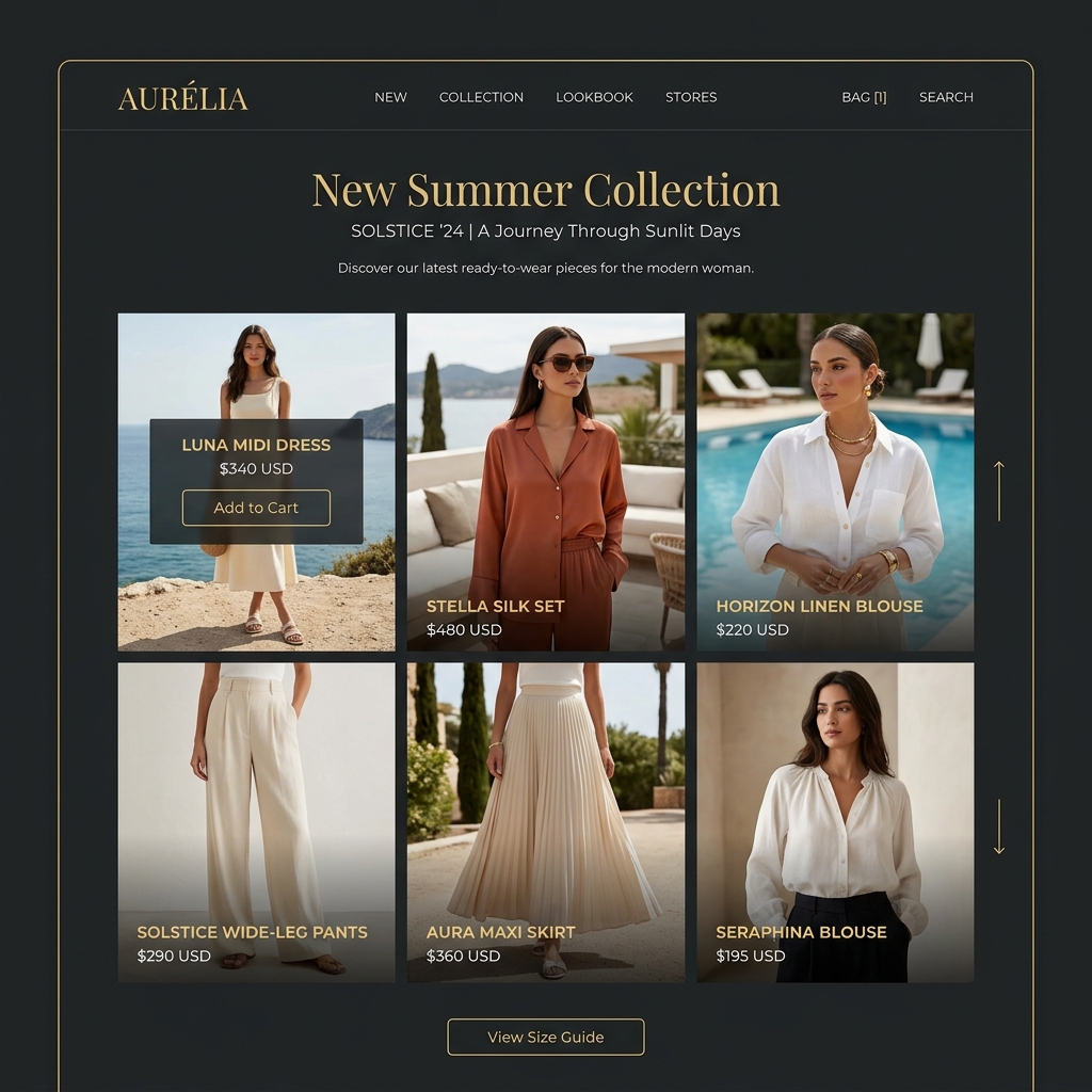 Collection Launch Pages