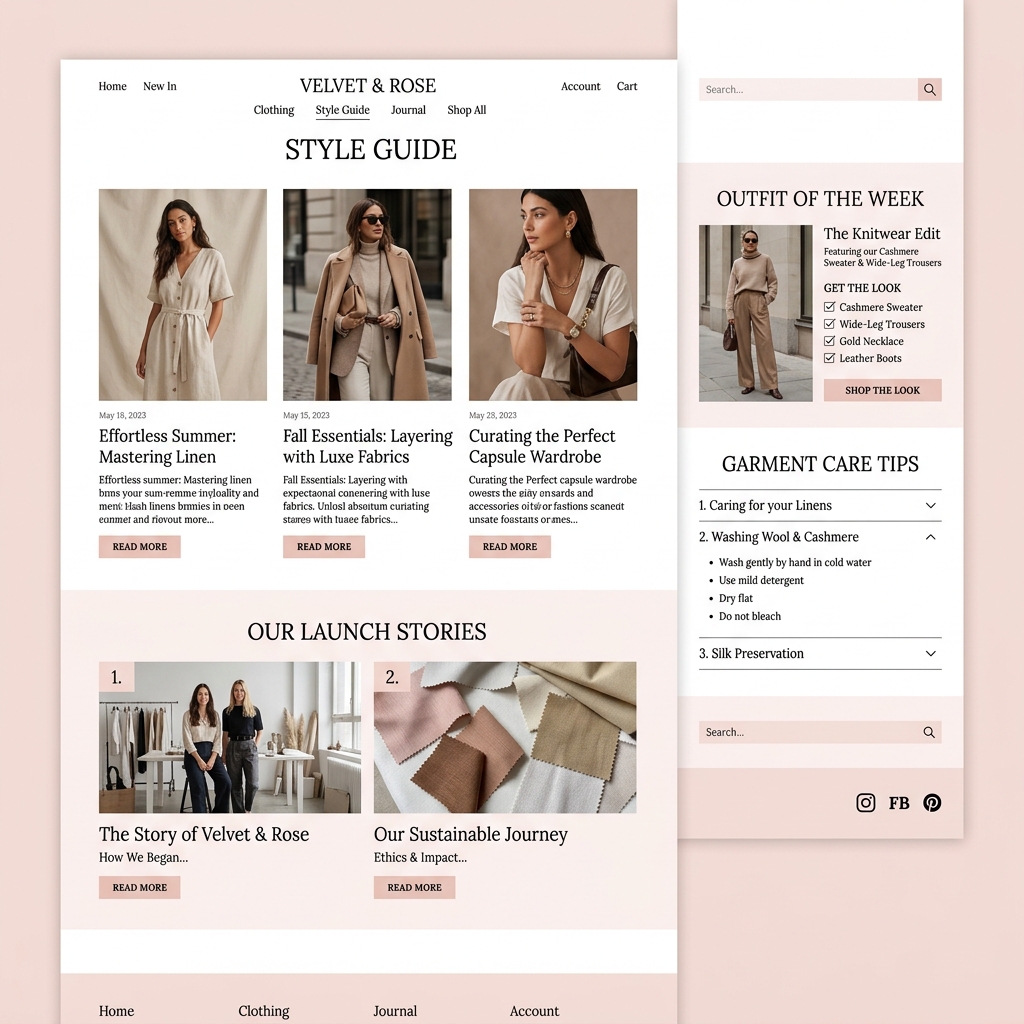 Fashion Content Hub