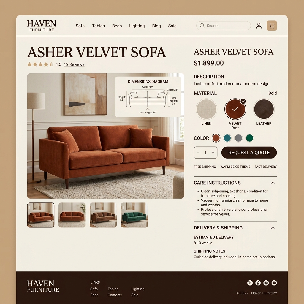 Product Detail Support