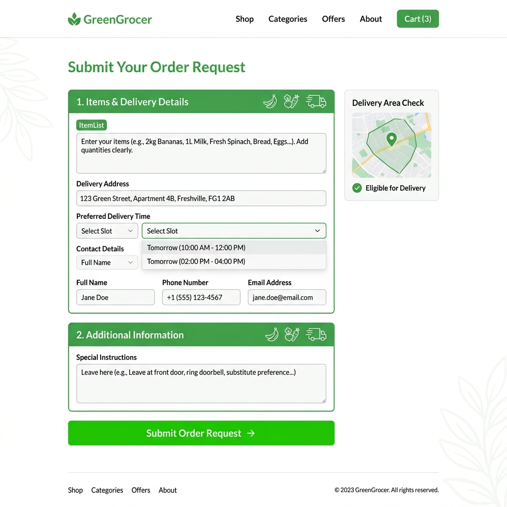 Simple Order Enquiries
