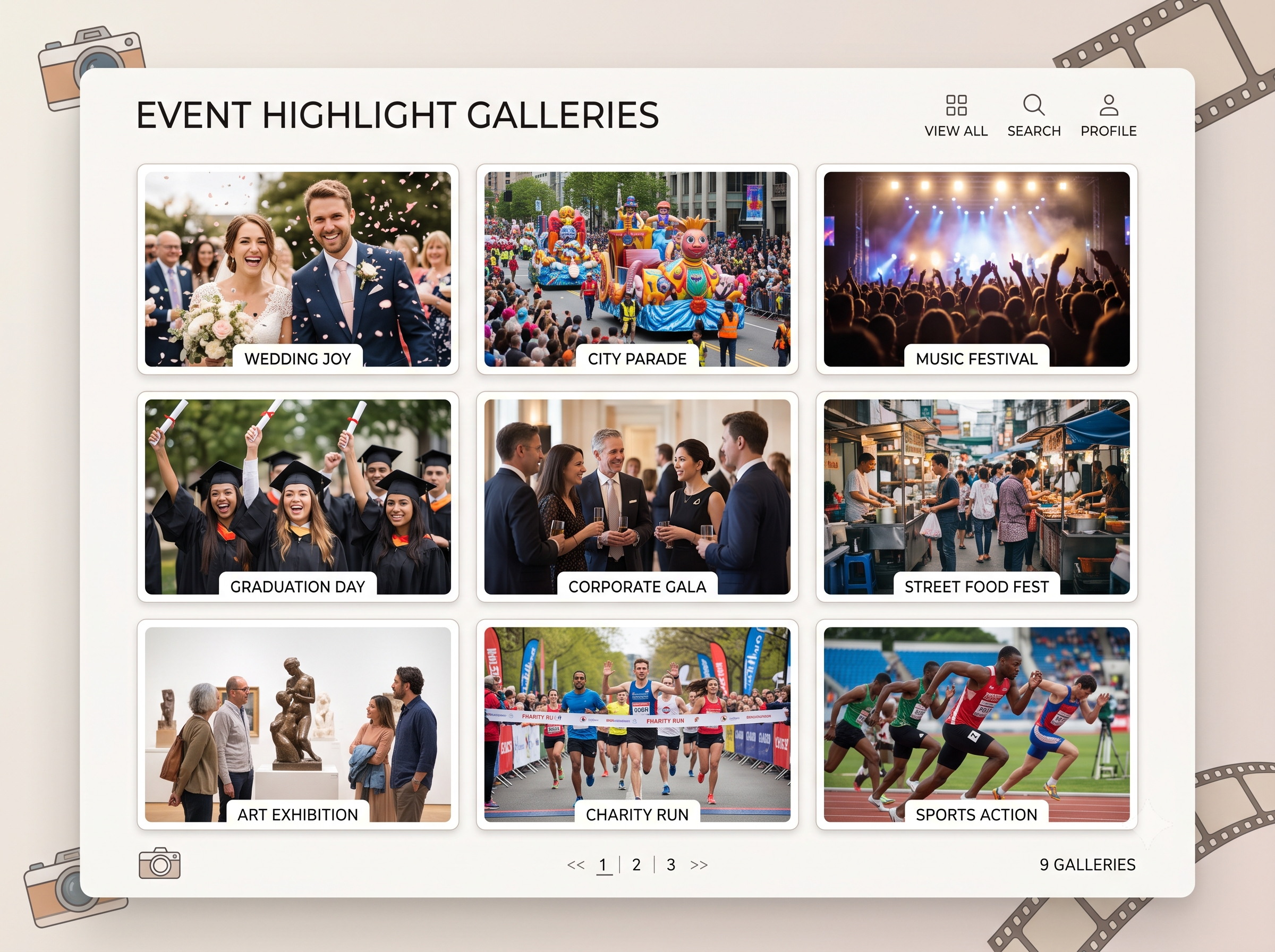 Event Highlight Galleries