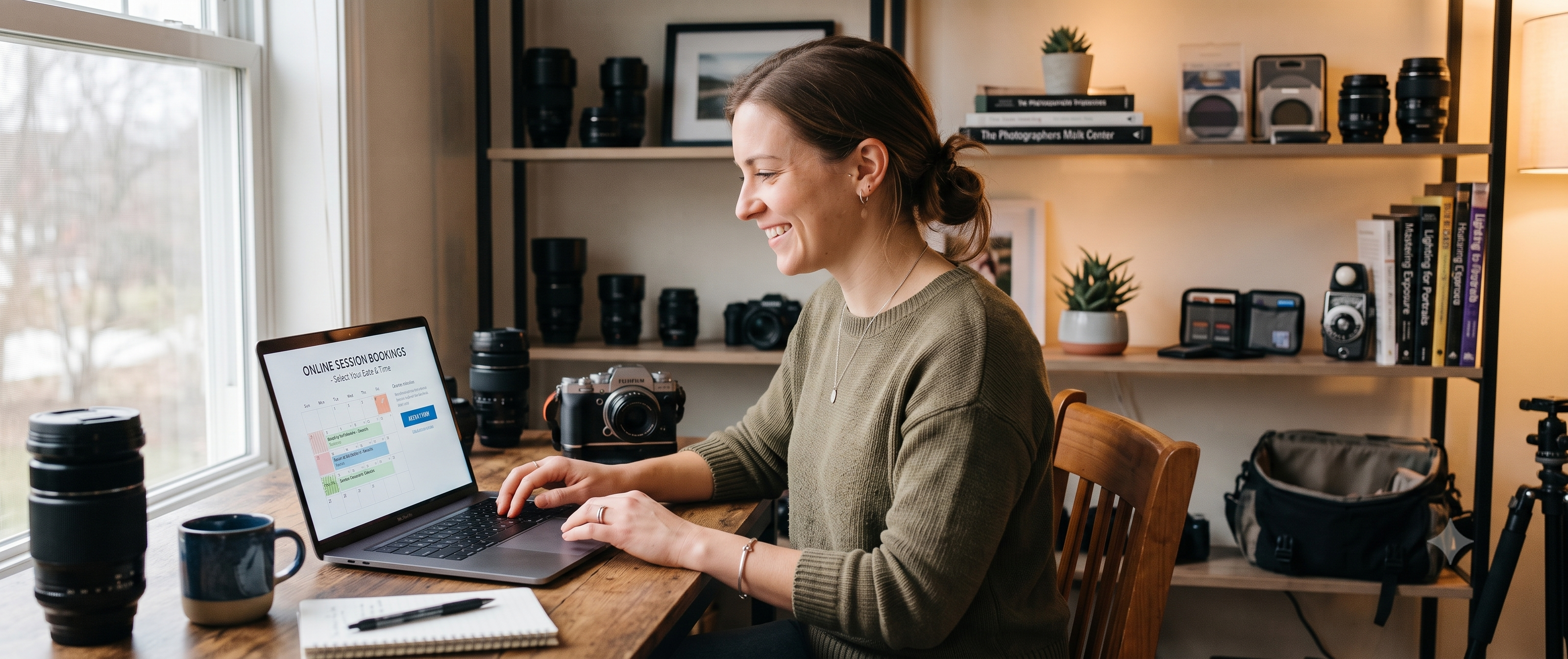 Online session bookings