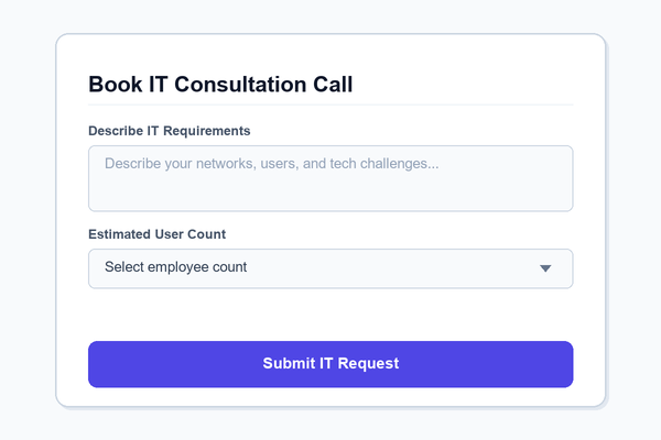 IT Consultation Intake