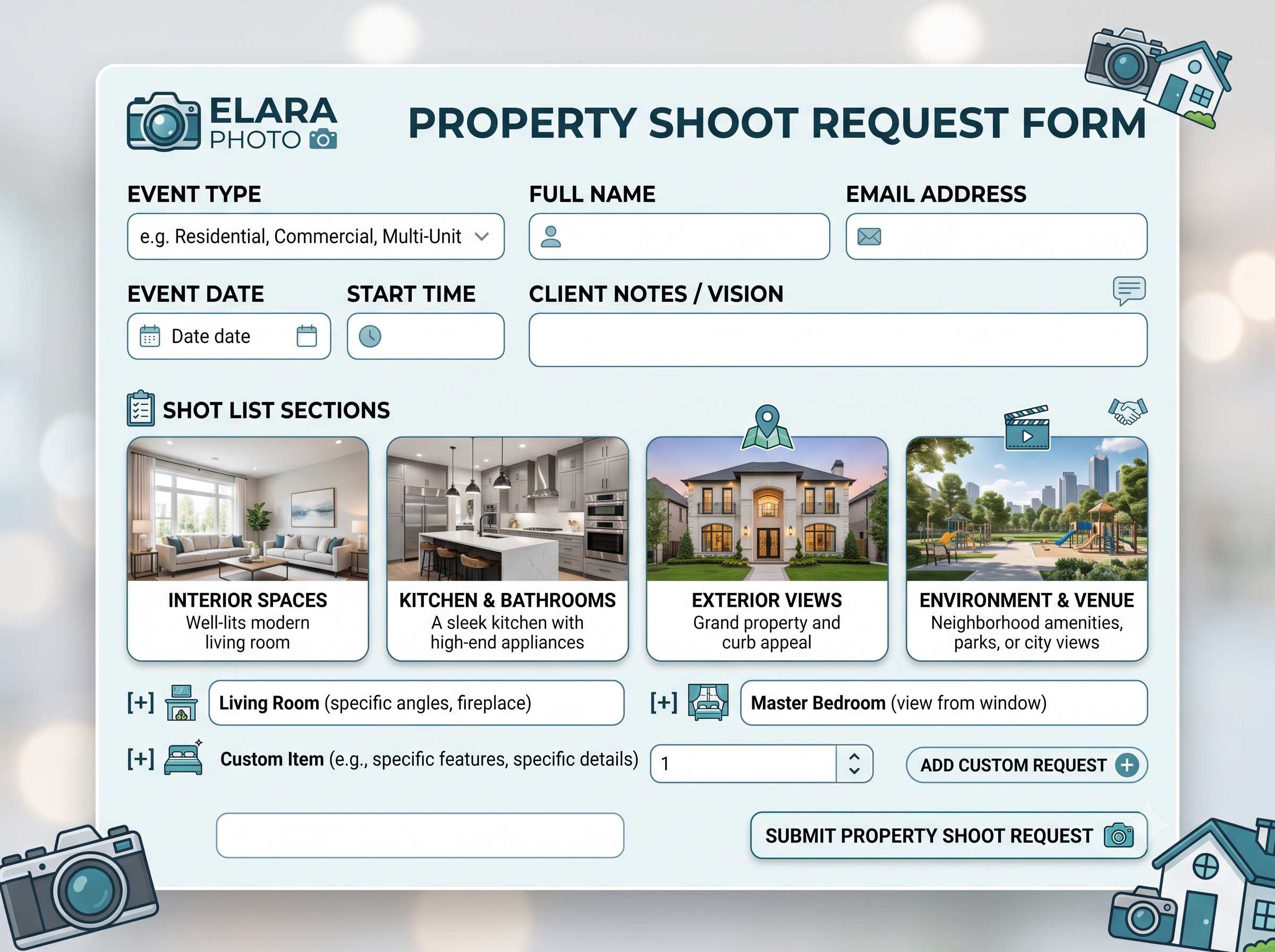 Showcase property listings