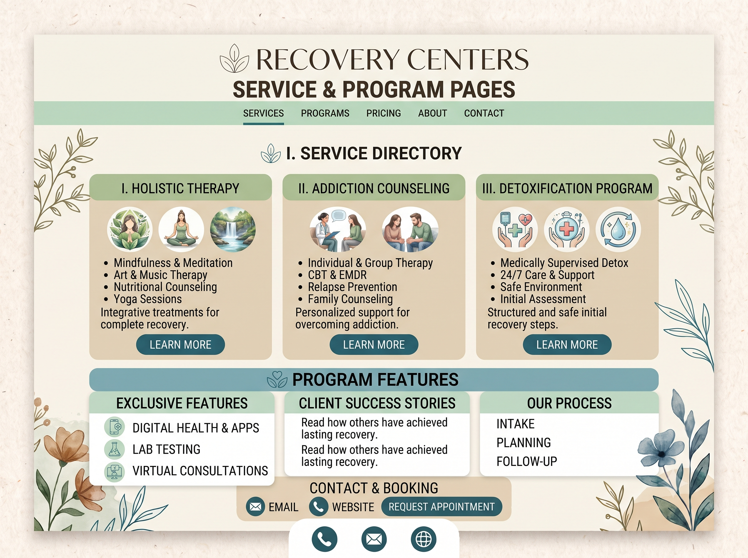 Program Guidance Pages
