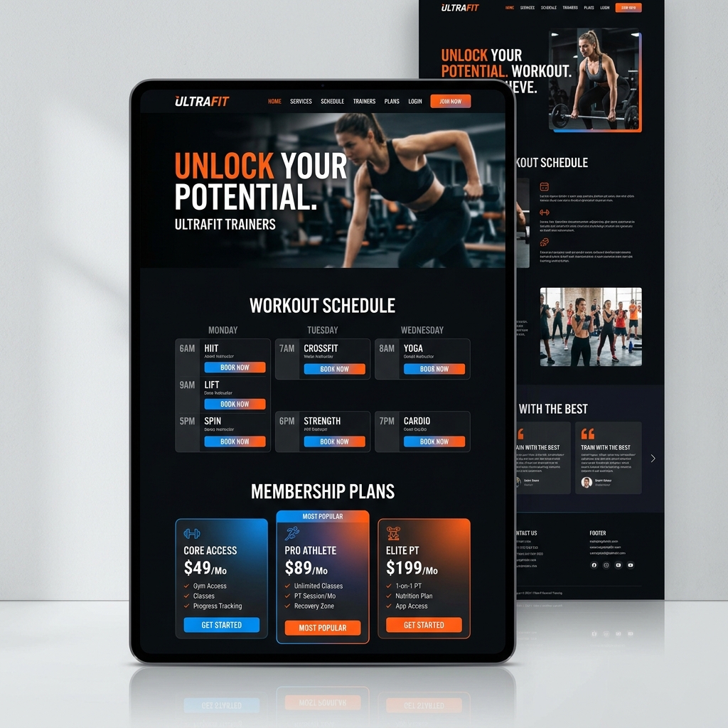 Website Mockup 4