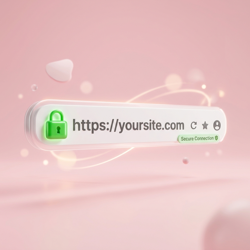SSL Security Mockup