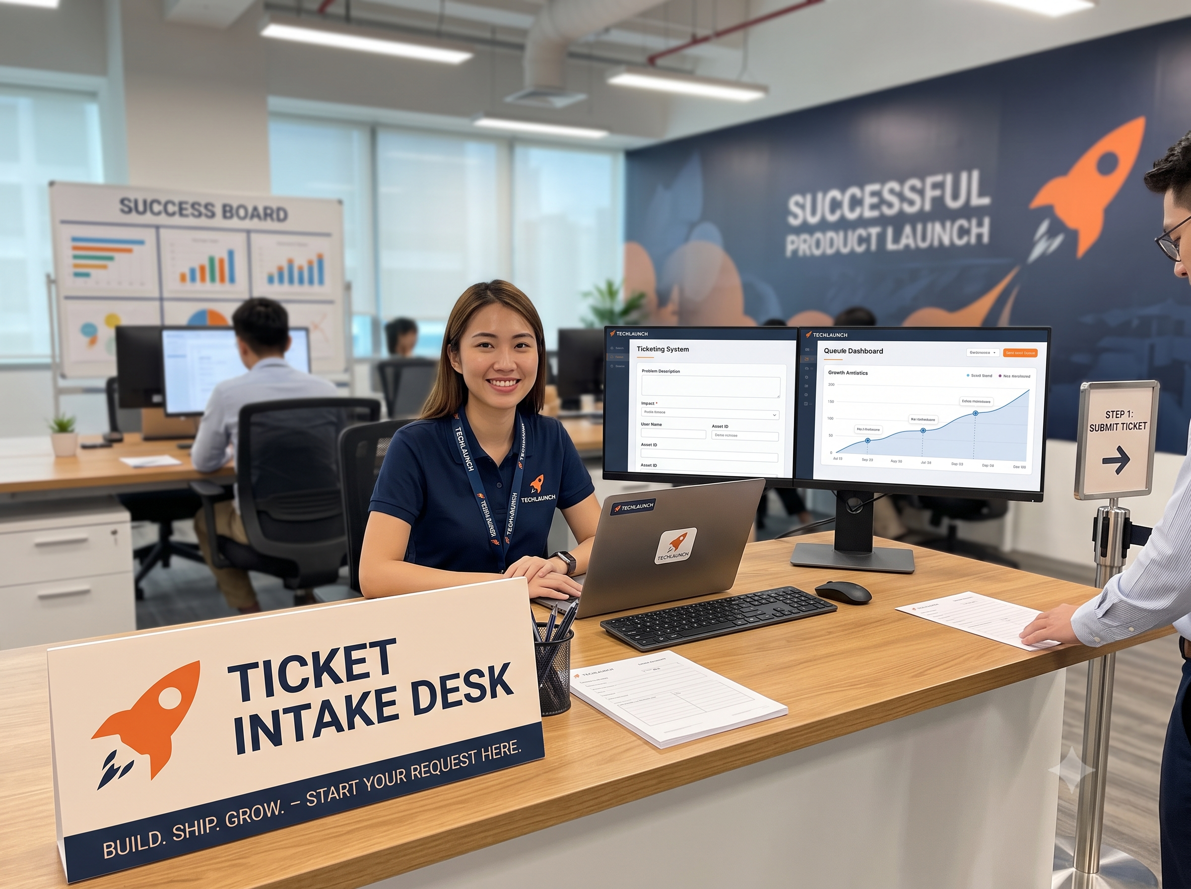 Ticket Intake Desk