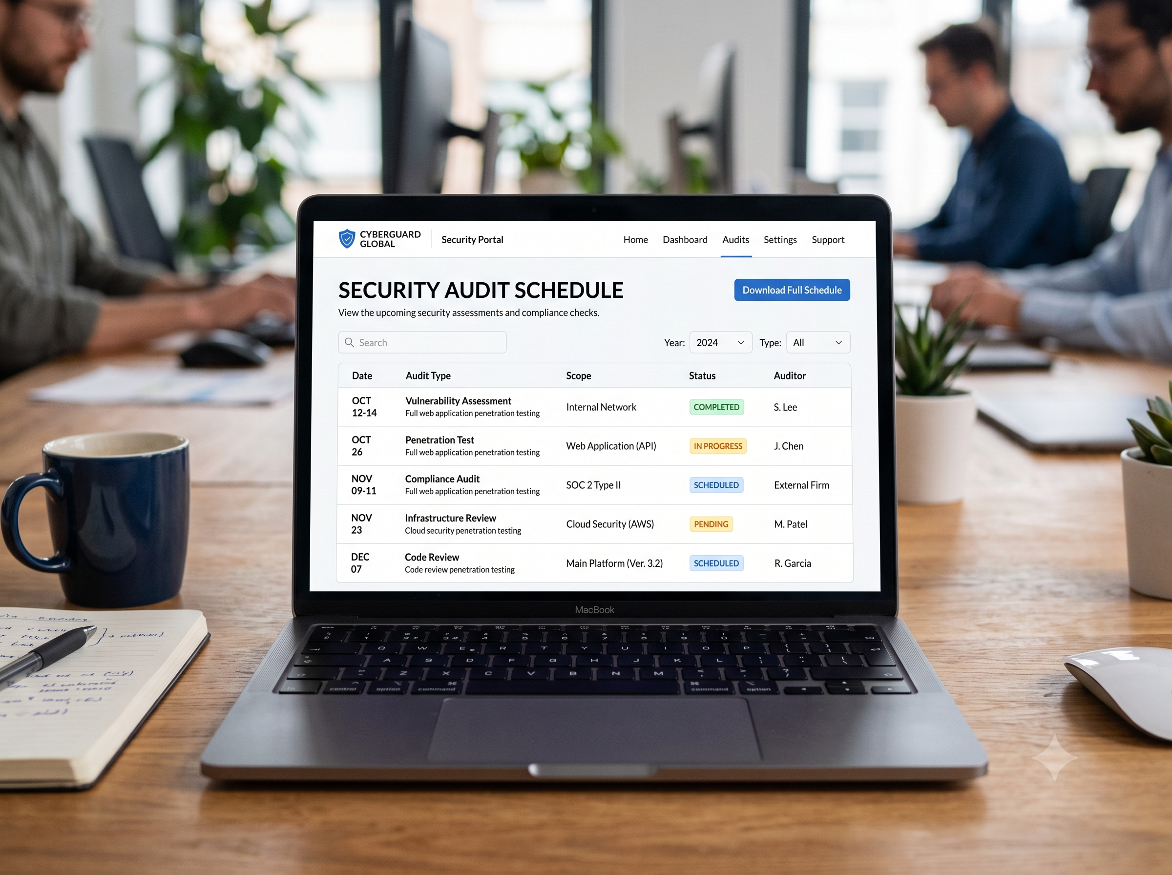 Security Audit Scheduler