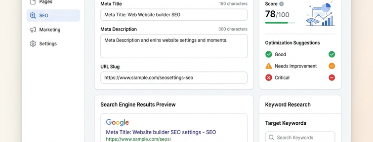 SEO Features
