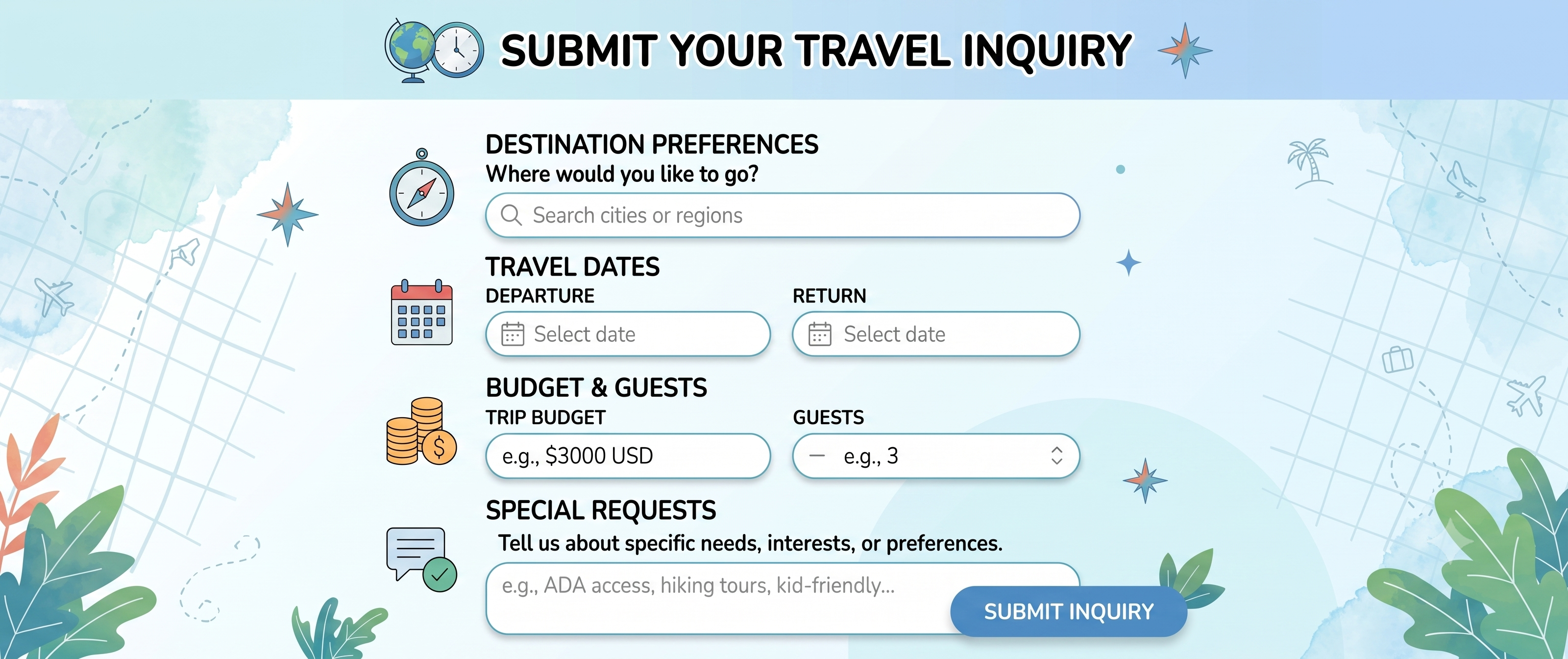 Plan trips with confidence