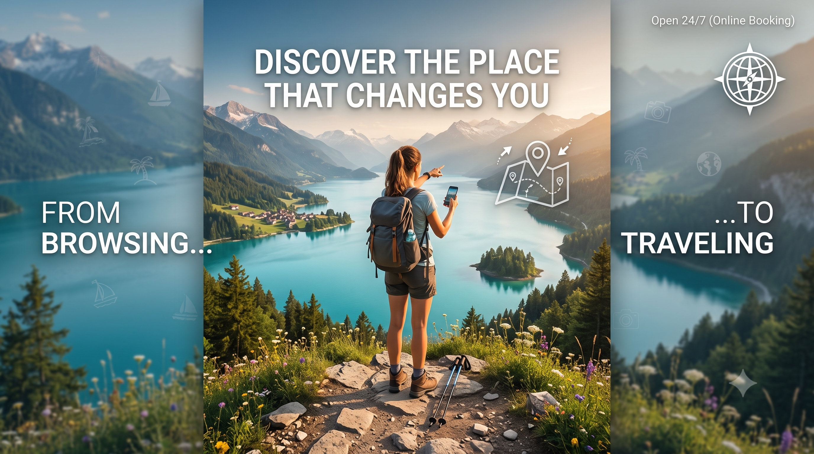 Travel destination storytelling