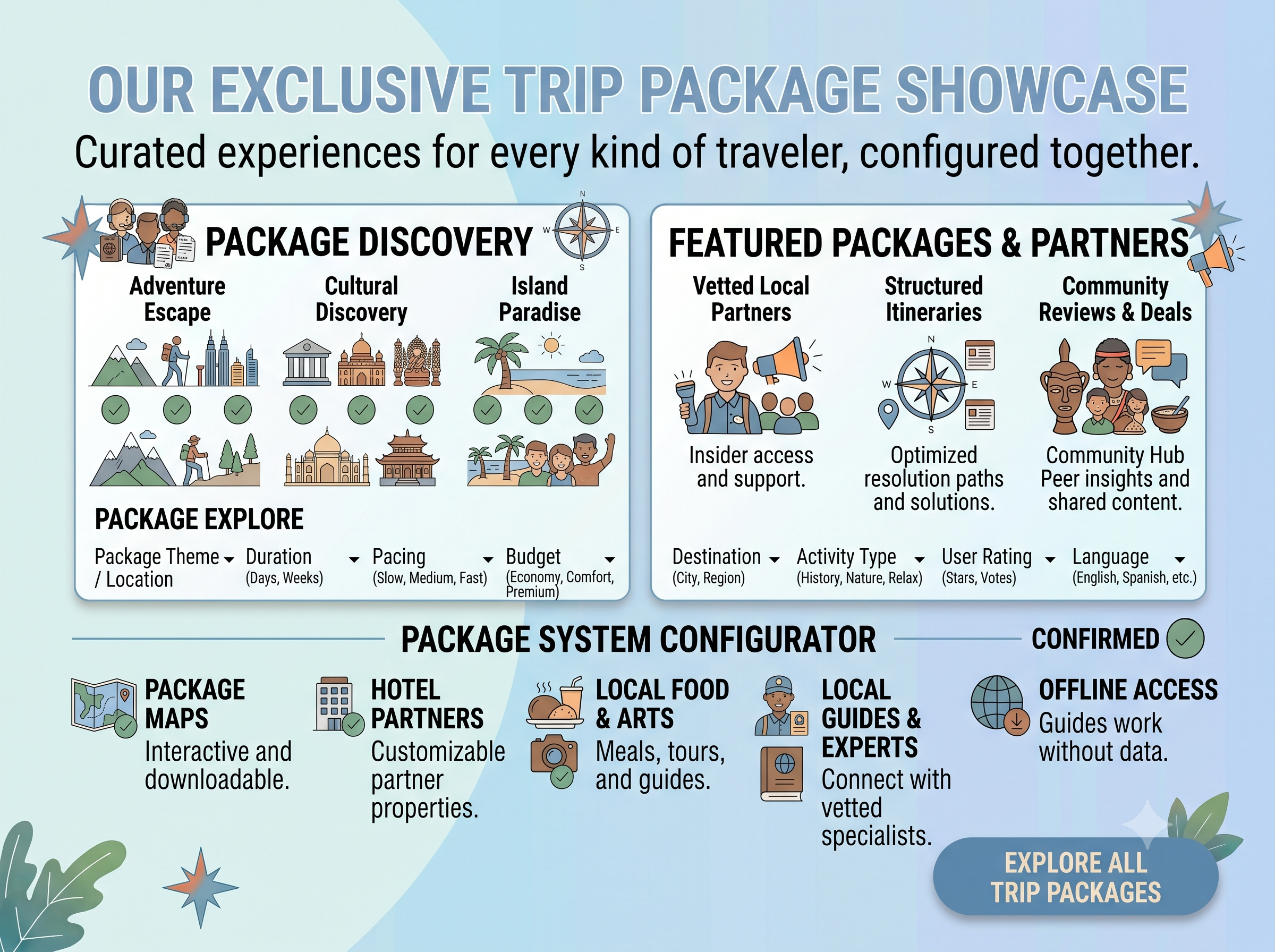 Showcase Trip Packages