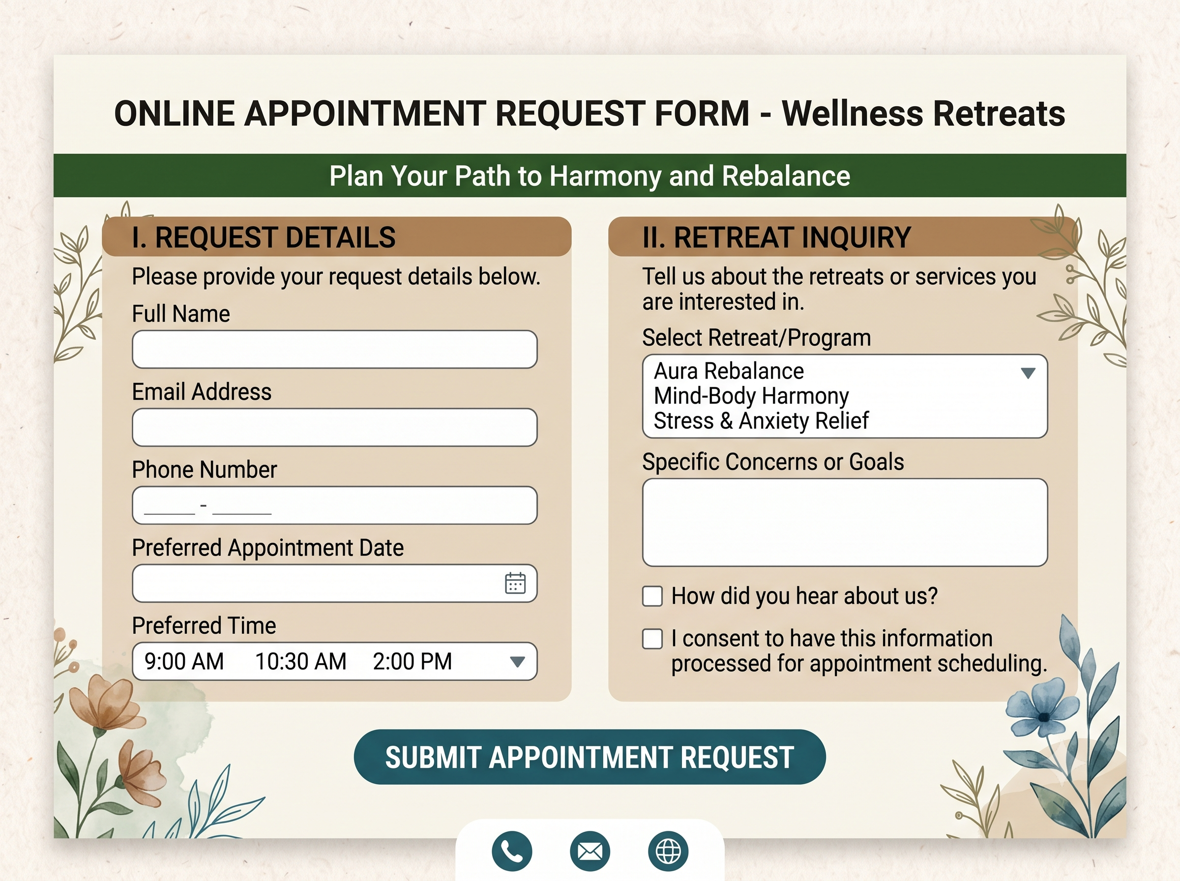 Retreat Booking Flow